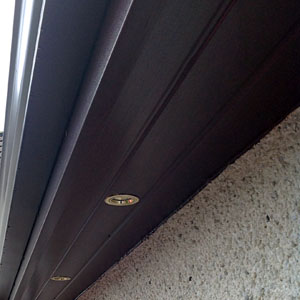 Roofline soffit installation